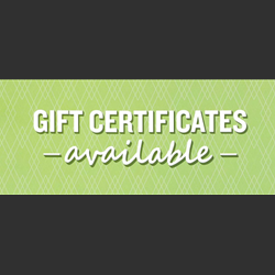 Wide Open Custom Gift Certificate Available!